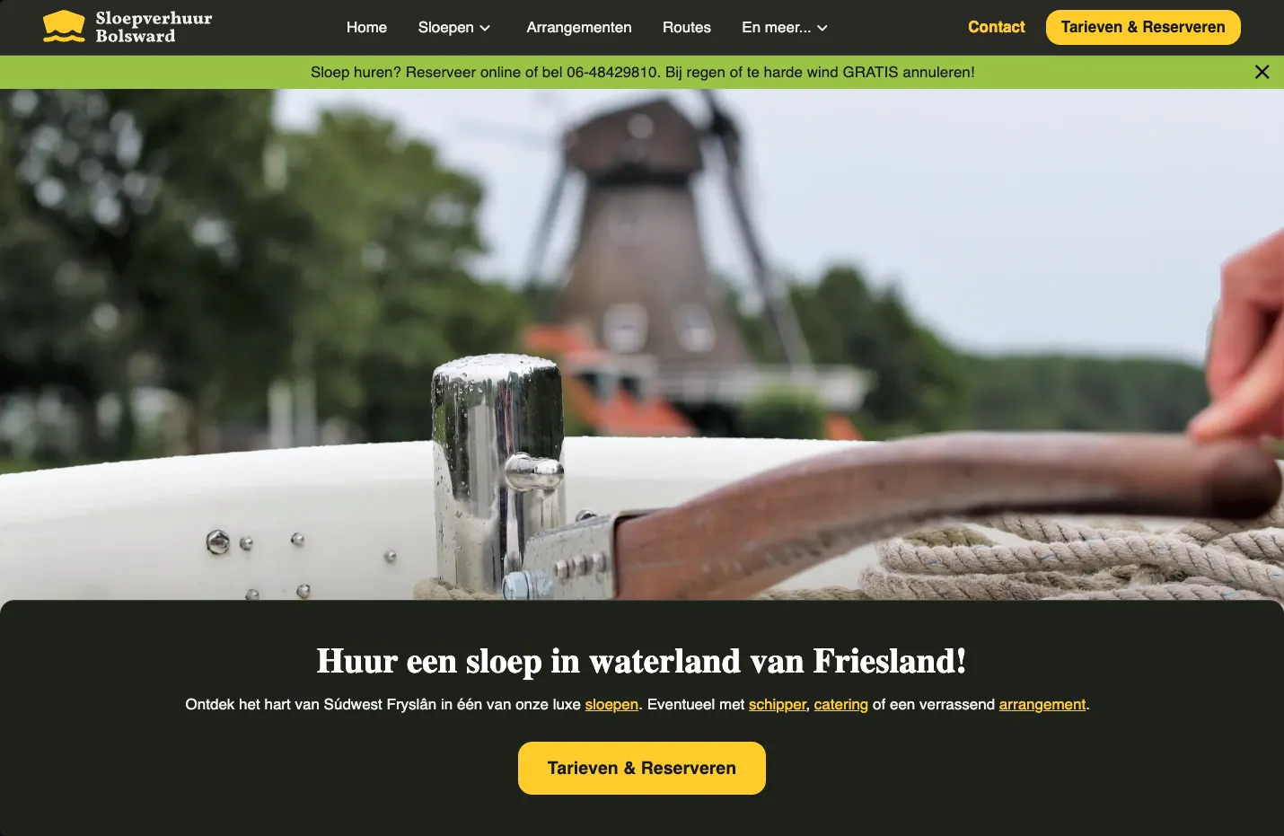 sloepverhuur bolsward